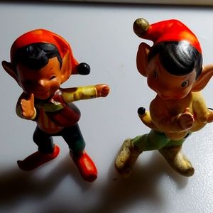 Vintage elf collectables